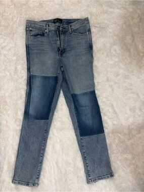 GAP Women’s Two-Tone Light Blue Skinny Jeans